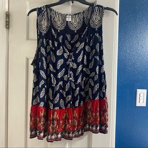 Like new XXL blouse tank.